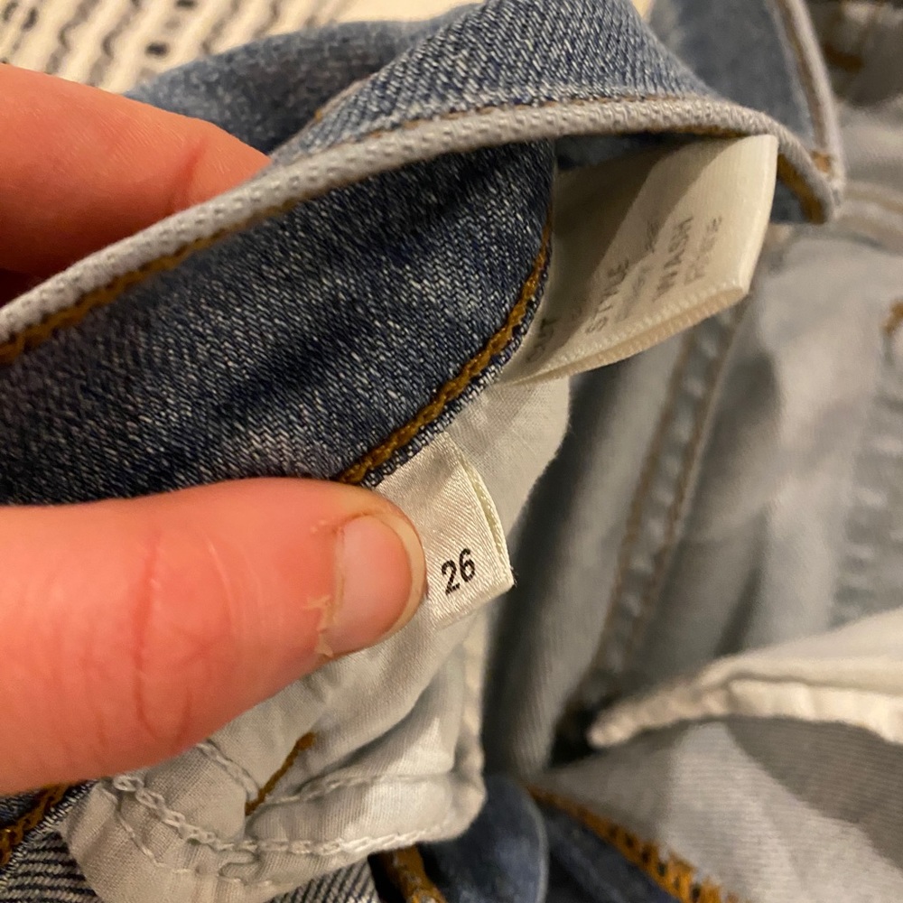 Reformation Riley Jeans Size 26 - Picture 4 of 6
